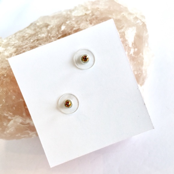 NWOT Baublebar Round Ball Shaped Stud Earrings - Picture 5 of 6